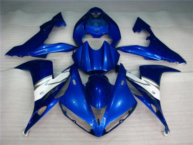 2004-2006 Blue White Yamaha YZF R1 Bike Fairings for Sale 2004-2006 Blue White Yamaha YZF R1 Bike Fairings for Sale