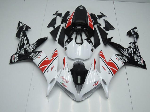 2004-2006 White Black Stickers Yamaha YZF R1 Motorbike Fairing for Sale 2004-2006 White Black Stickers Yamaha YZF R1 Motorbike Fairing for Sale