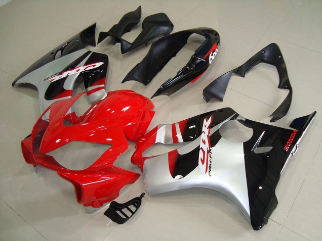 2004-2007 Black Red Silver Honda CBR600 F4i Motorbike Fairing for Sale 2004-2007 Black Red Silver Honda CBR600 F4i Motorbike Fairing for Sale