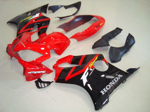 2004-2007 Red Black Red Tail Honda CBR600 F4i Replacement Fairings for Sale 2004-2007 Red Black Red Tail Honda CBR600 F4i Replacement Fairings for Sale