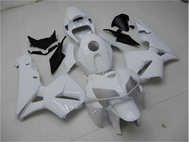 2005-2006 Glossy White Honda CBR600RR Replacement Motorcycle Fairings for Sale 2005-2006 Glossy White Honda CBR600RR Replacement Motorcycle Fairings for Sale