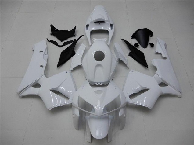 2005-2006 Glossy White Honda CBR600RR Replacement Motorcycle Fairings for Sale 2005-2006 Glossy White Honda CBR600RR Replacement Motorcycle Fairings for Sale