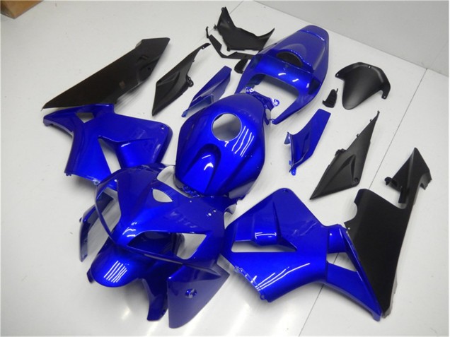 2005-2006 Blue Black Honda CBR600RR Motorbike Fairing Kits for Sale 2005-2006 Blue Black Honda CBR600RR Motorbike Fairing Kits for Sale