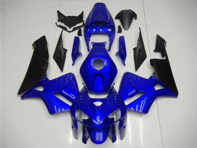 2005-2006 Blue Black Honda CBR600RR Motorbike Fairing Kits for Sale 2005-2006 Blue Black Honda CBR600RR Motorbike Fairing Kits for Sale