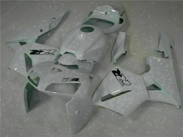 2005-2006 White Honda CBR600RR Replacement Motorcycle Fairings for Sale