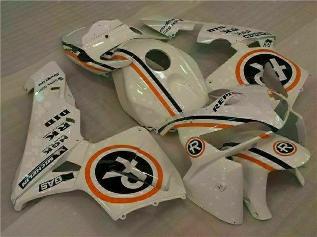 2005-2006 White Repsol Honda CBR600RR Motorcycle Bodywork for Sale