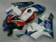 2005-2006 White Blue Honda CBR600RR Moto Fairings for Sale