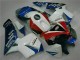 2005-2006 White Blue Honda CBR600RR Moto Fairings for Sale