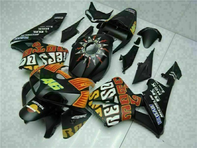 2005-2006 Black Honda CBR600RR Bike Fairings & Bodywork for Sale 2005-2006 Black Honda CBR600RR Bike Fairings & Bodywork for Sale