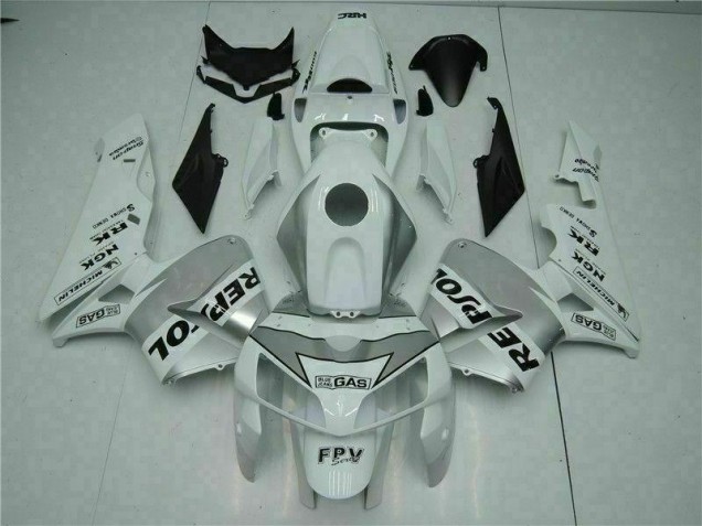 2005-2006 White Repsol Honda CBR600RR Bike Fairings & Bodywork for Sale 2005-2006 White Repsol Honda CBR600RR Bike Fairings & Bodywork for Sale