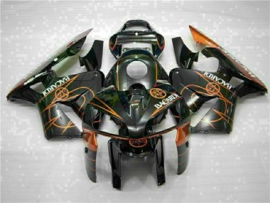 2005-2006 Black Orange BACARDI Honda CBR600RR Motorcycle Fairing for Sale