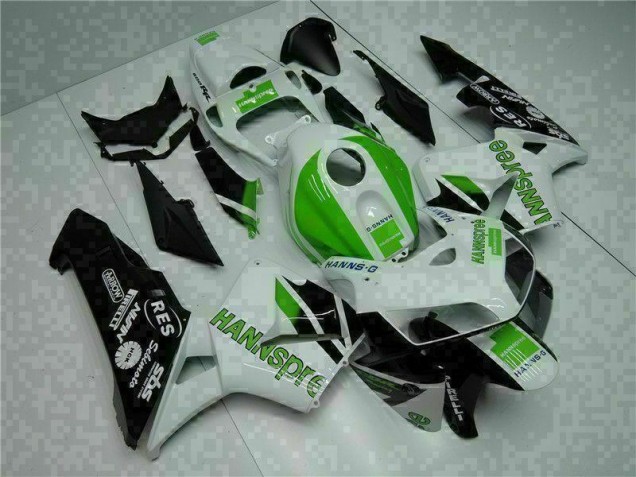 2005-2006 Green Honda CBR600RR Replacement Motorcycle Fairings for Sale