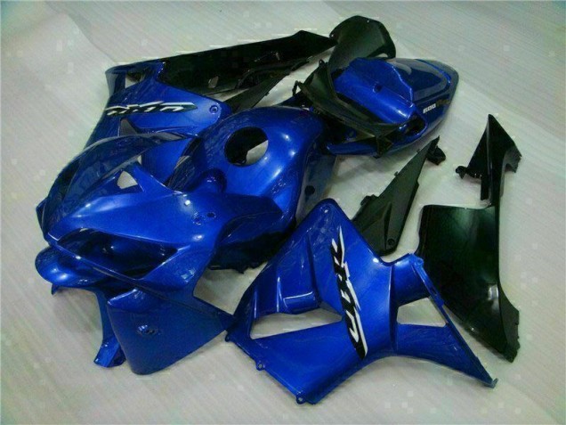 2005-2006 Blue Honda CBR600RR Motorcycle Fairings Kit for Sale