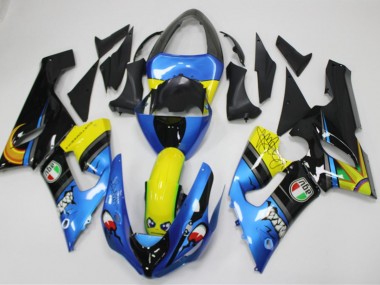 2005-2006 Shark Kawasaki ZX6R Motorbike Fairings for Sale