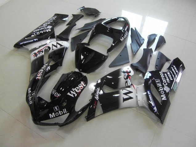 2005-2006 West Kawasaki ZX6R Motorcylce Fairings for Sale 2005-2006 West Kawasaki ZX6R Motorcylce Fairings for Sale