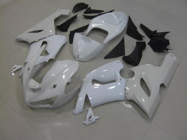 2005-2006 Unpainted Kawasaki ZX6R Motorbike Fairing for Sale 2005-2006 Unpainted Kawasaki ZX6R Motorbike Fairing for Sale