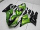 2005-2006 Green Kawasaki ZX6R Motorcycle Bodywork for Sale 2005-2006 Green Kawasaki ZX6R Motorcycle Bodywork for Sale