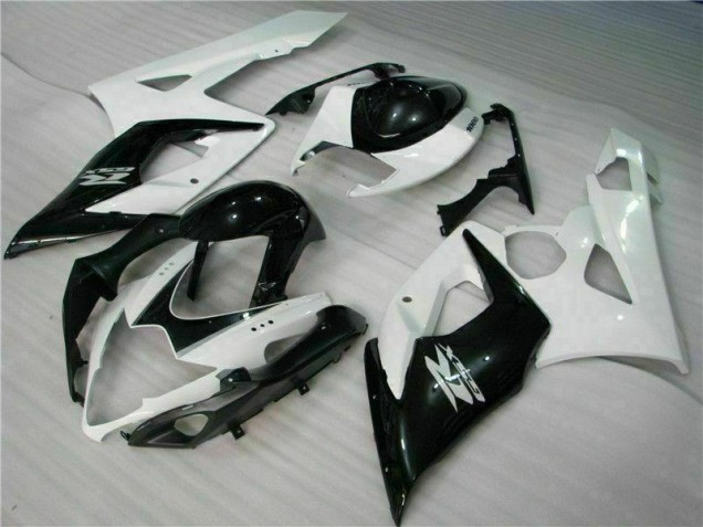 2005-2006 White Black Suzuki GSXR 1000 Motor Fairings for Sale 2005-2006 White Black Suzuki GSXR 1000 Motor Fairings for Sale