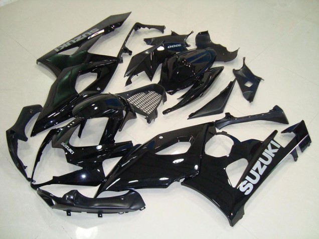 2005-2006 Black Silver Decals Suzuki GSXR 1000 Replacement Fairings for Sale 2005-2006 Black Silver Decals Suzuki GSXR 1000 Replacement Fairings for Sale