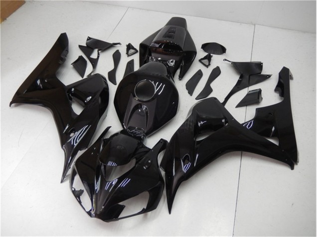 2006-2007 Glossy Black Honda CBR1000RR Motor Bike Fairings for Sale 2006-2007 Glossy Black Honda CBR1000RR Motor Bike Fairings for Sale