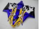 2006-2007 Yellow Blue Honda CBR1000RR Replacement Motorcycle Fairings for Sale 2006-2007 Yellow Blue Honda CBR1000RR Replacement Motorcycle Fairings for Sale