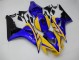 2006-2007 Yellow Blue Honda CBR1000RR Replacement Motorcycle Fairings for Sale 2006-2007 Yellow Blue Honda CBR1000RR Replacement Motorcycle Fairings for Sale