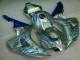 2006-2007 Blue Flame Silver Honda CBR1000RR Motorcycle Fairing Kits for Sale 2006-2007 Blue Flame Silver Honda CBR1000RR Motorcycle Fairing Kits for Sale