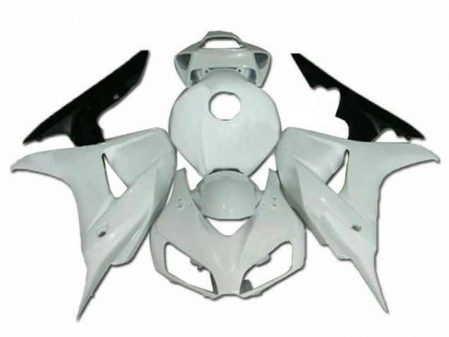 2006-2007 White Honda CBR1000RR Bike Fairings for Sale 2006-2007 White Honda CBR1000RR Bike Fairings for Sale