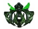 2006-2007 Green Flame Black Honda CBR1000RR Moto Fairings for Sale 2006-2007 Green Flame Black Honda CBR1000RR Moto Fairings for Sale