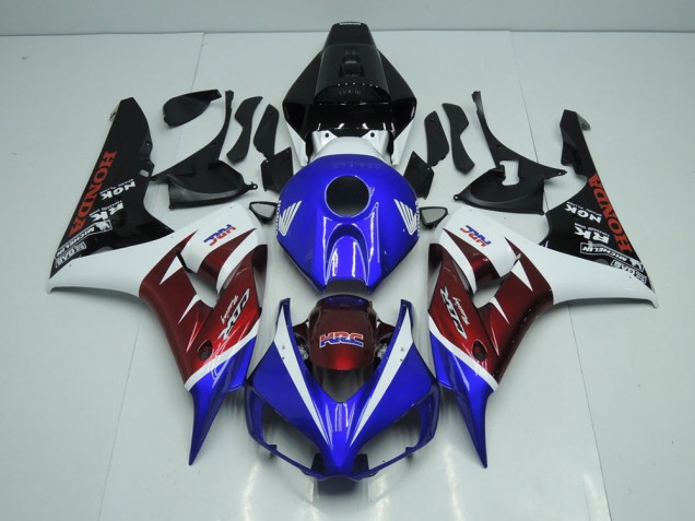 2006-2007 Burgandy and Blue Honda CBR1000RR Bike Fairing for Sale 2006-2007 Burgandy and Blue Honda CBR1000RR Bike Fairing for Sale
