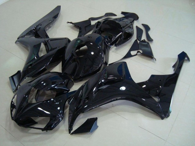 2006-2007 Glossy Black Honda CBR1000RR Bike Fairings for Sale 2006-2007 Glossy Black Honda CBR1000RR Bike Fairings for Sale