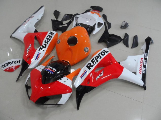2006-2007 Black Red White Repsol Honda CBR1000RR Motorbike Fairing Kits for Sale 2006-2007 Black Red White Repsol Honda CBR1000RR Motorbike Fairing Kits for Sale