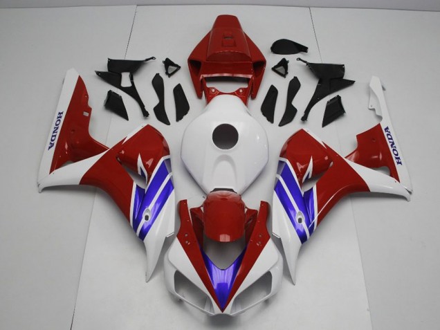2006-2007 Blue Red and White Honda CBR1000RR Replacement Fairings for Sale 2006-2007 Blue Red and White Honda CBR1000RR Replacement Fairings for Sale