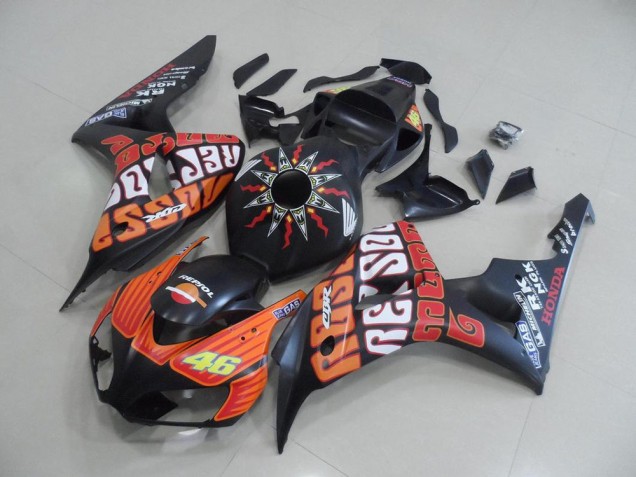 2006-2007 Matte Rossi Honda CBR1000RR Bike Fairings for Sale 2006-2007 Matte Rossi Honda CBR1000RR Bike Fairings for Sale