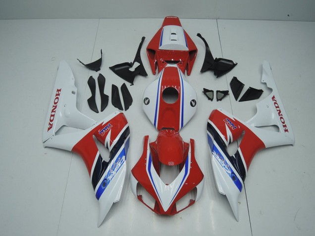 2006-2007 Red White Blue HRC Honda CBR1000RR Motorcycle Replacement Fairings for Sale 2006-2007 Red White Blue HRC Honda CBR1000RR Motorcycle Replacement Fairings for Sale