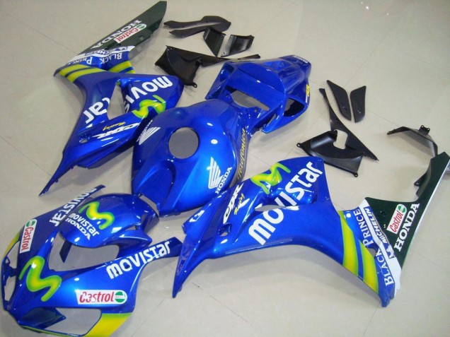 2006-2007 Movistar Honda CBR1000RR Motorcycle Fairings for Sale 2006-2007 Movistar Honda CBR1000RR Motorcycle Fairings for Sale