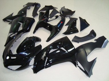 2006-2007 Black Matte Black Kawasaki ZX10R Motorbike Fairing for Sale