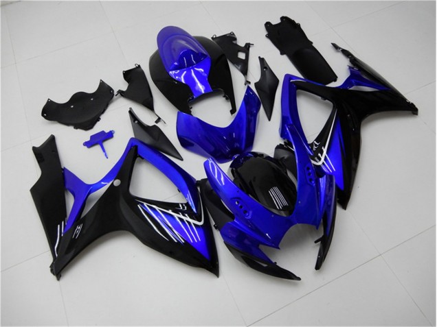 2006-2007 Blue Black Suzuki GSXR 600/750 Replacement Fairings & Bodywork for Sale 2006-2007 Blue Black Suzuki GSXR 600/750 Replacement Fairings & Bodywork for Sale