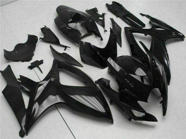 2006-2007 Black Suzuki GSXR 600/750 Bike Fairing Kit for Sale 2006-2007 Black Suzuki GSXR 600/750 Bike Fairing Kit for Sale
