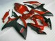 2006-2007 Red Black Suzuki GSXR 600/750 Motorcycle Bodywork for Sale