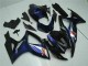 2006-2007 Black Blue Suzuki GSXR 600/750 Motorbike Fairing Kits for Sale
