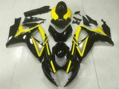 2006-2007 Black Suzuki GSXR 600/750 Replacement Fairings for Sale