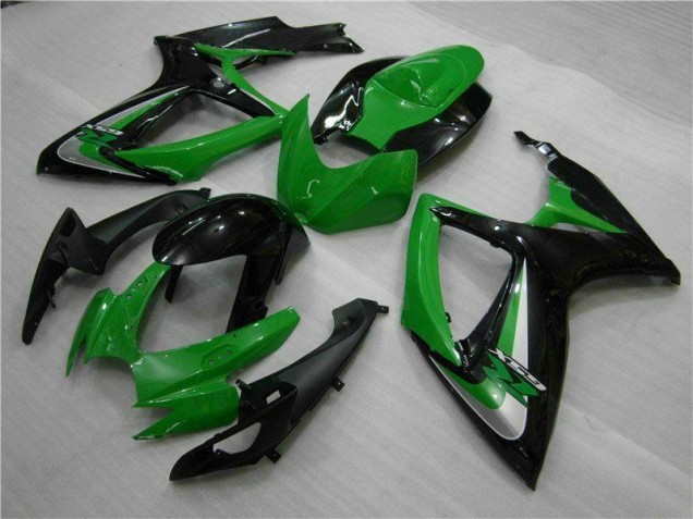 2006-2007 Green Suzuki GSXR 600/750 Motorbike Fairings for Sale 2006-2007 Green Suzuki GSXR 600/750 Motorbike Fairings for Sale