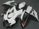 2006-2007 White Suzuki GSXR 600/750 Motorcycle Fairing Kits for Sale