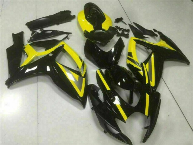 2006-2007 Black Suzuki GSXR 600/750 Bike Fairings for Sale 2006-2007 Black Suzuki GSXR 600/750 Bike Fairings for Sale