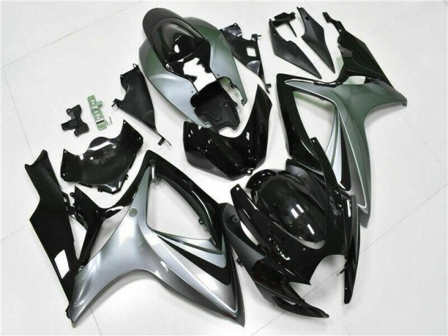2006-2007 Black Suzuki GSXR 600/750 Motor Bike Fairings for Sale 2006-2007 Black Suzuki GSXR 600/750 Motor Bike Fairings for Sale