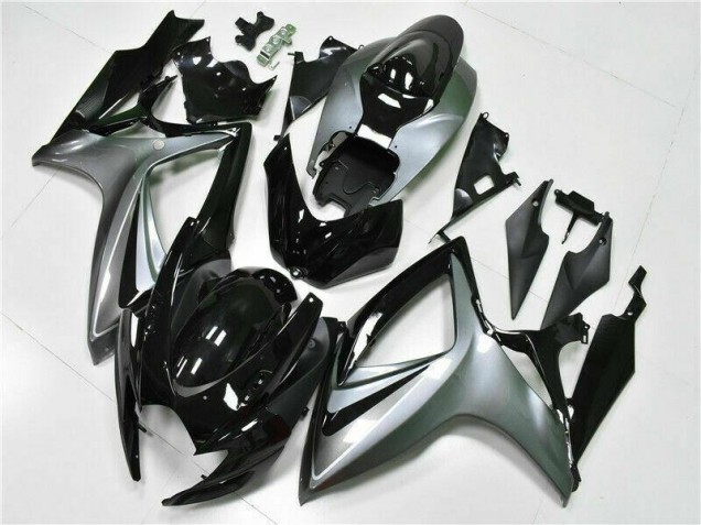 2006-2007 Black Suzuki GSXR 600/750 Motor Bike Fairings for Sale 2006-2007 Black Suzuki GSXR 600/750 Motor Bike Fairings for Sale