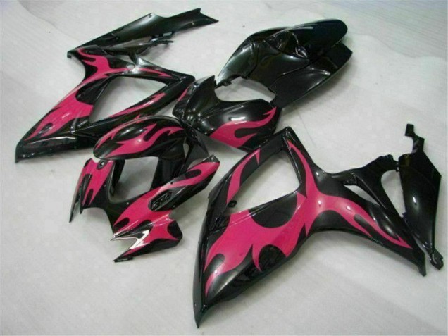 2006-2007 Black Suzuki GSXR 600/750 Replacement Fairings & Bodywork for Sale