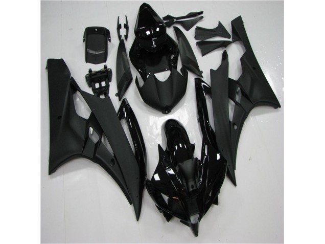 2006-2007 Black Yamaha YZF R6 Motorcycle Bodywork for Sale