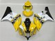 2006-2007 Yellow White Black Yamaha YZF R6 Motorbike Fairing Kits for Sale 2006-2007 Yellow White Black Yamaha YZF R6 Motorbike Fairing Kits for Sale